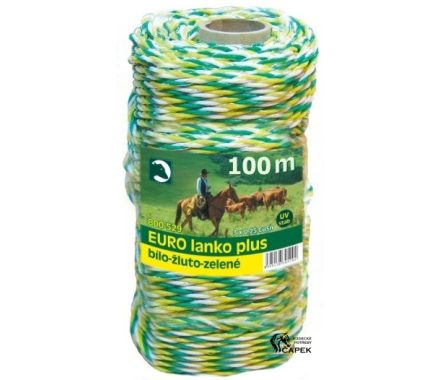 Foto - Ohradníkové lanko/provaz -EURO PLUS 3MM-