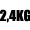 2,4kg